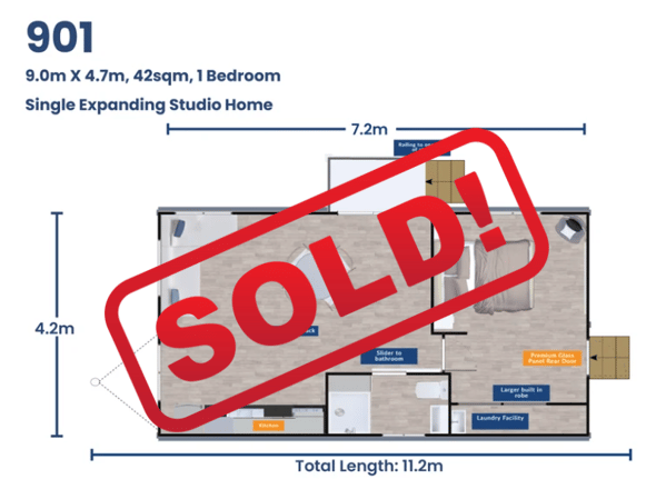 901 Single Expanding Suite - Sold