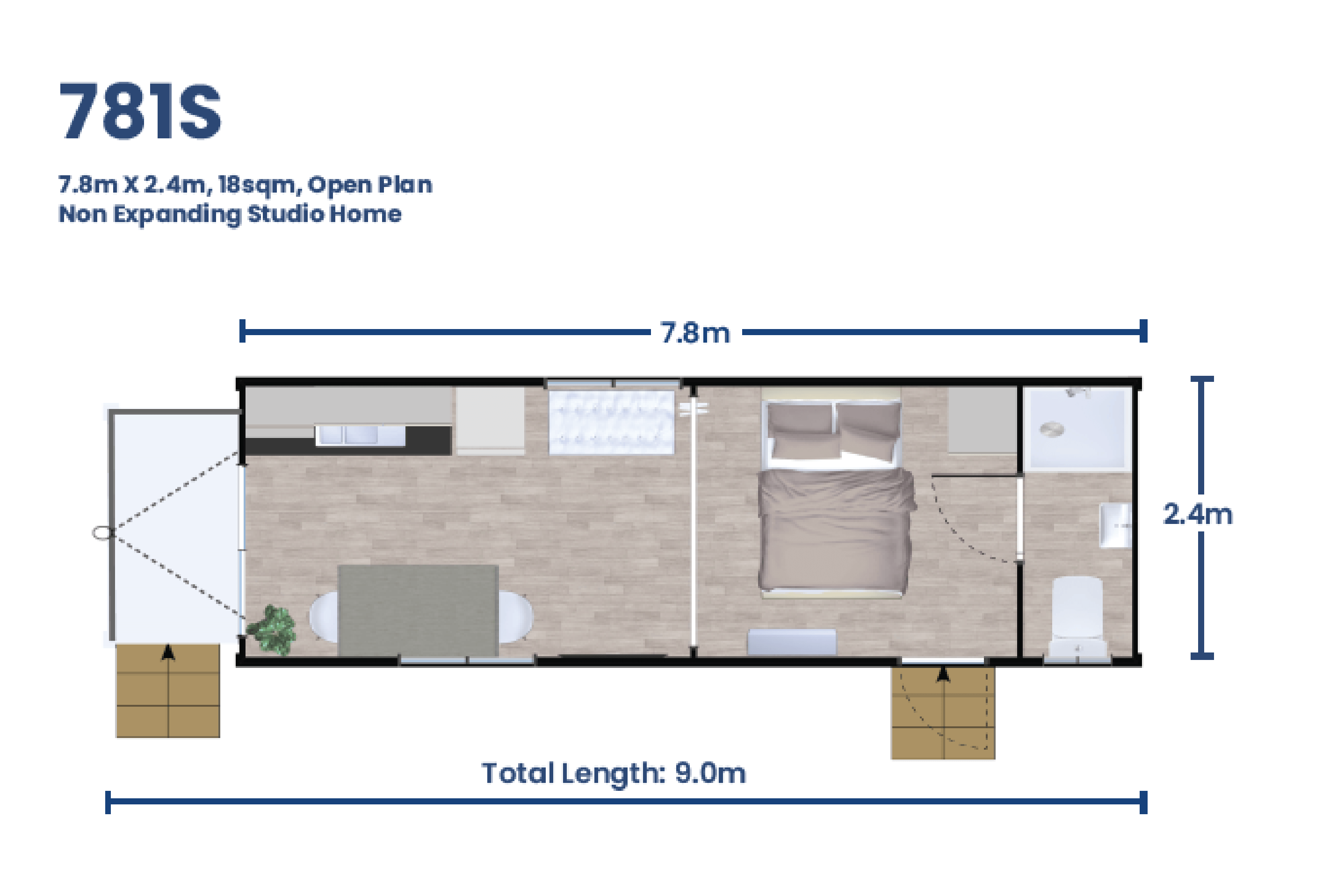 VanHomes 781S Studio Suite