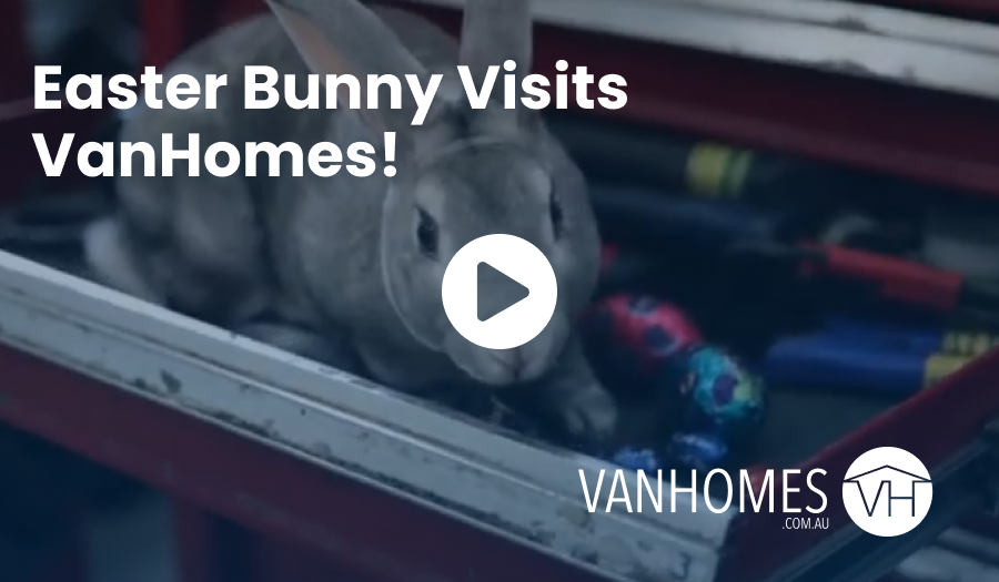 Easter Bunny Visits VanHomes!