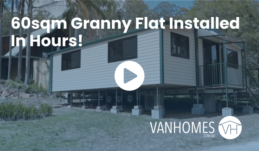 60sqm Granny Flat Installed In Hours!