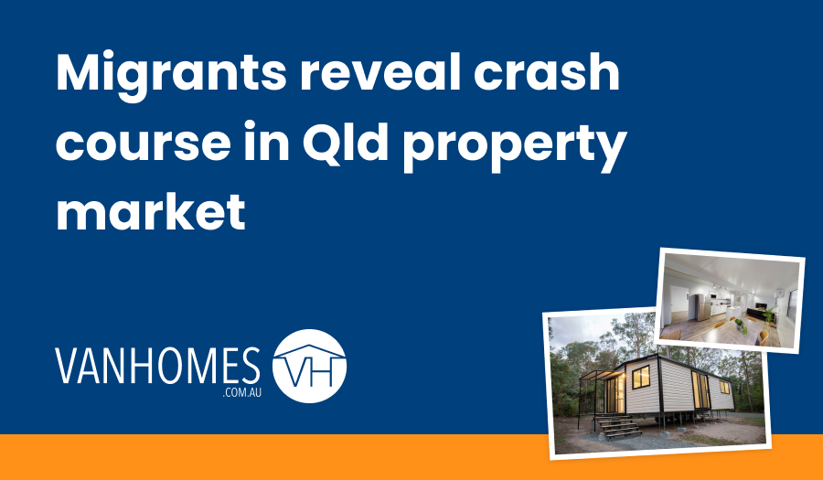 Migrants reveal crash course in Qld property market