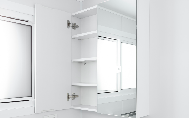 Wall Mounted Shaving Cabinet Mirror