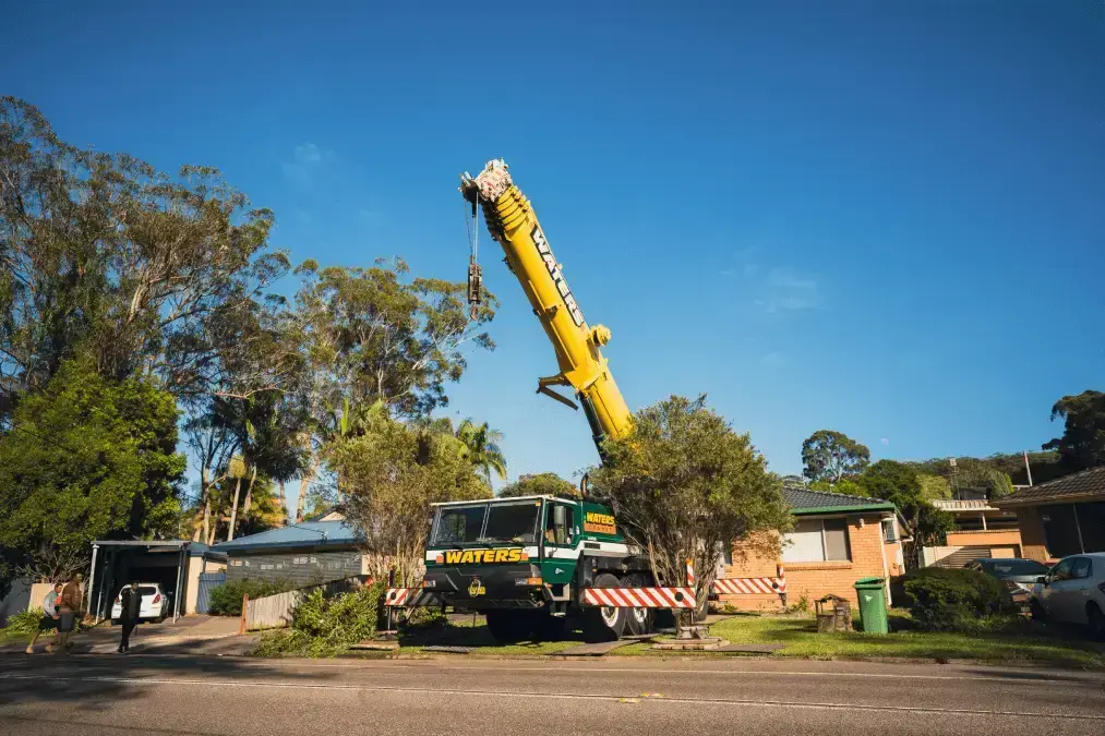 VanHomes Crane Installation